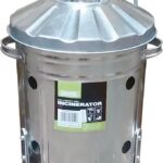 Galvanised Metal Incinerator